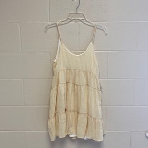 Altar’d State yellow sundress size xs